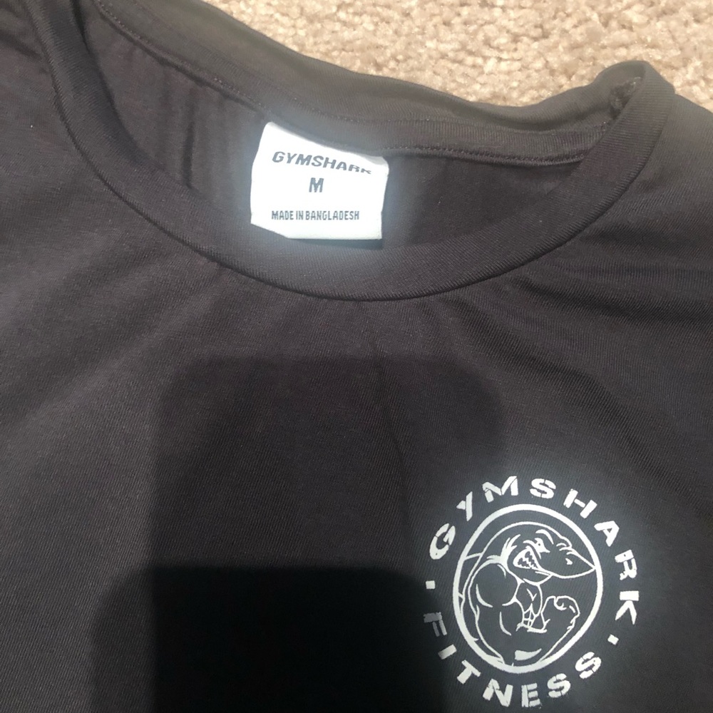 Black crop top